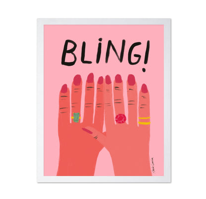 Bling Hands with Rings