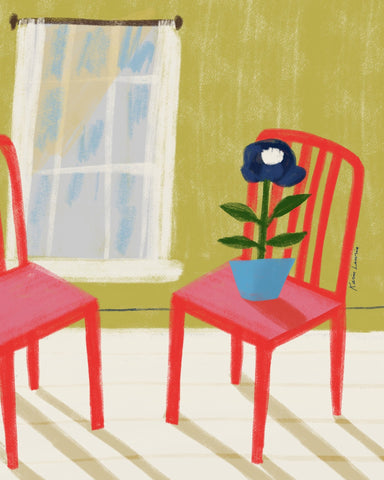 Two Red Chairs