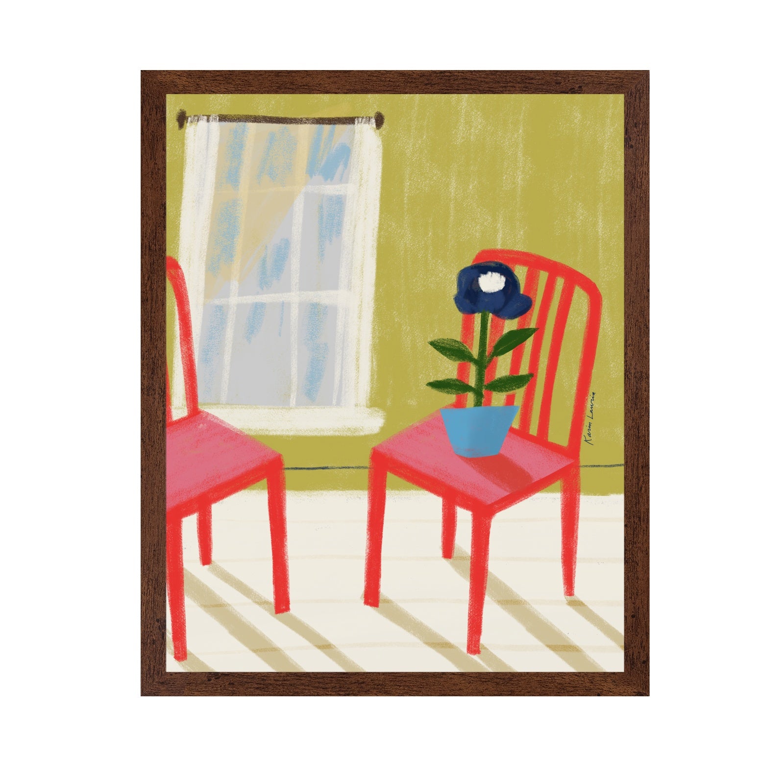 Two Red Chairs