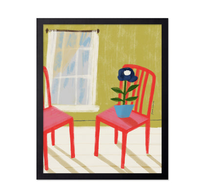 Two Red Chairs