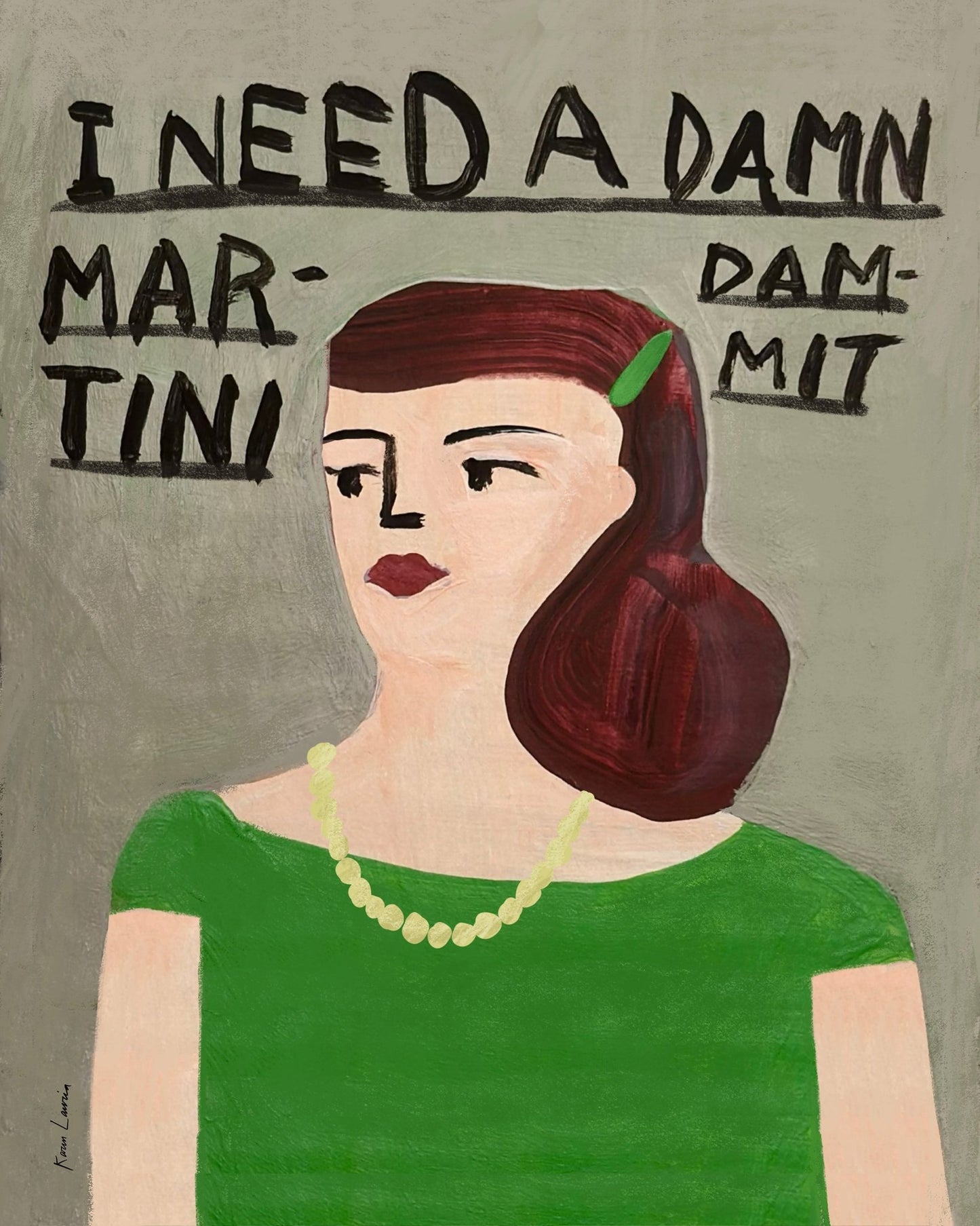 I Need a Damn Martini