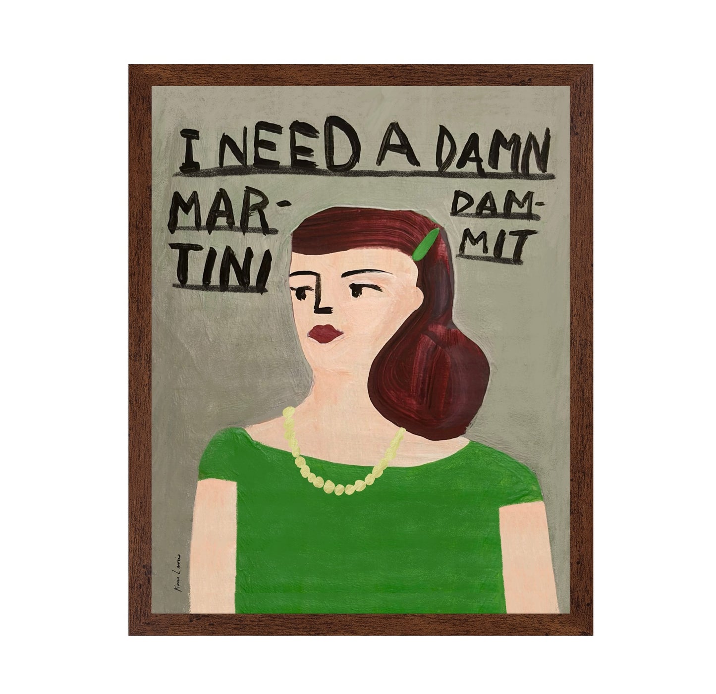 I Need a Damn Martini