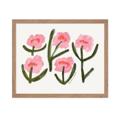 Dancing Pink Peonies