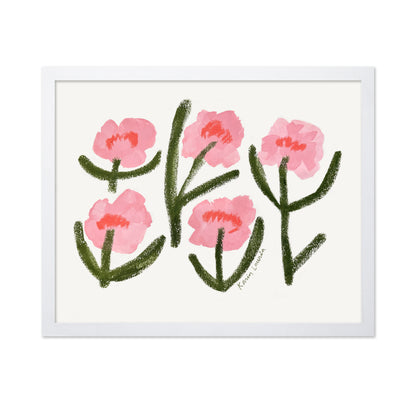 Dancing Pink Peonies