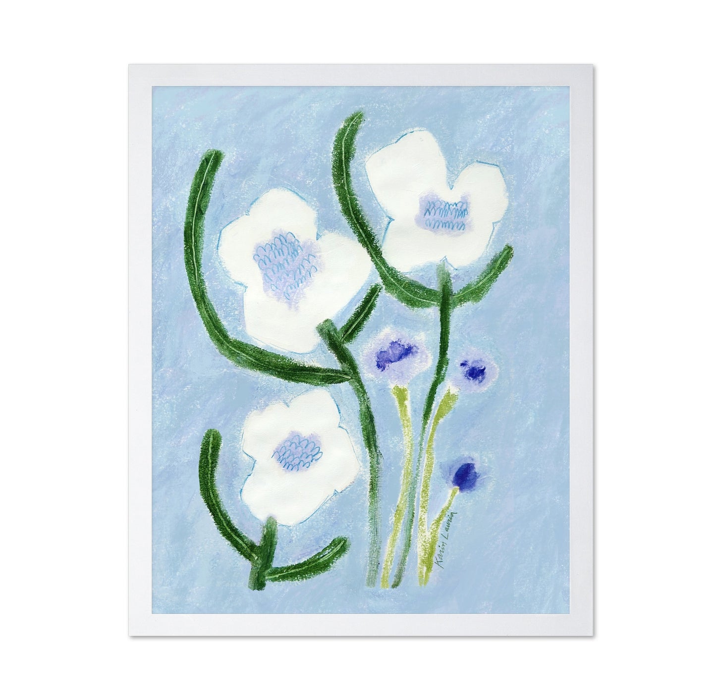 Hello White Flowers