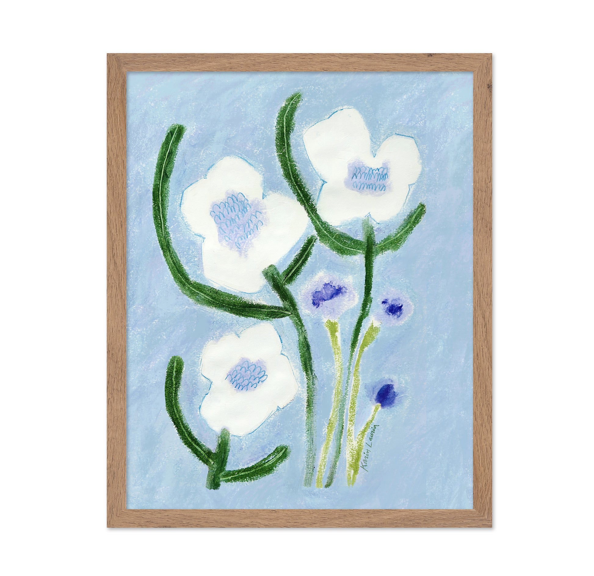 Hello White Flowers