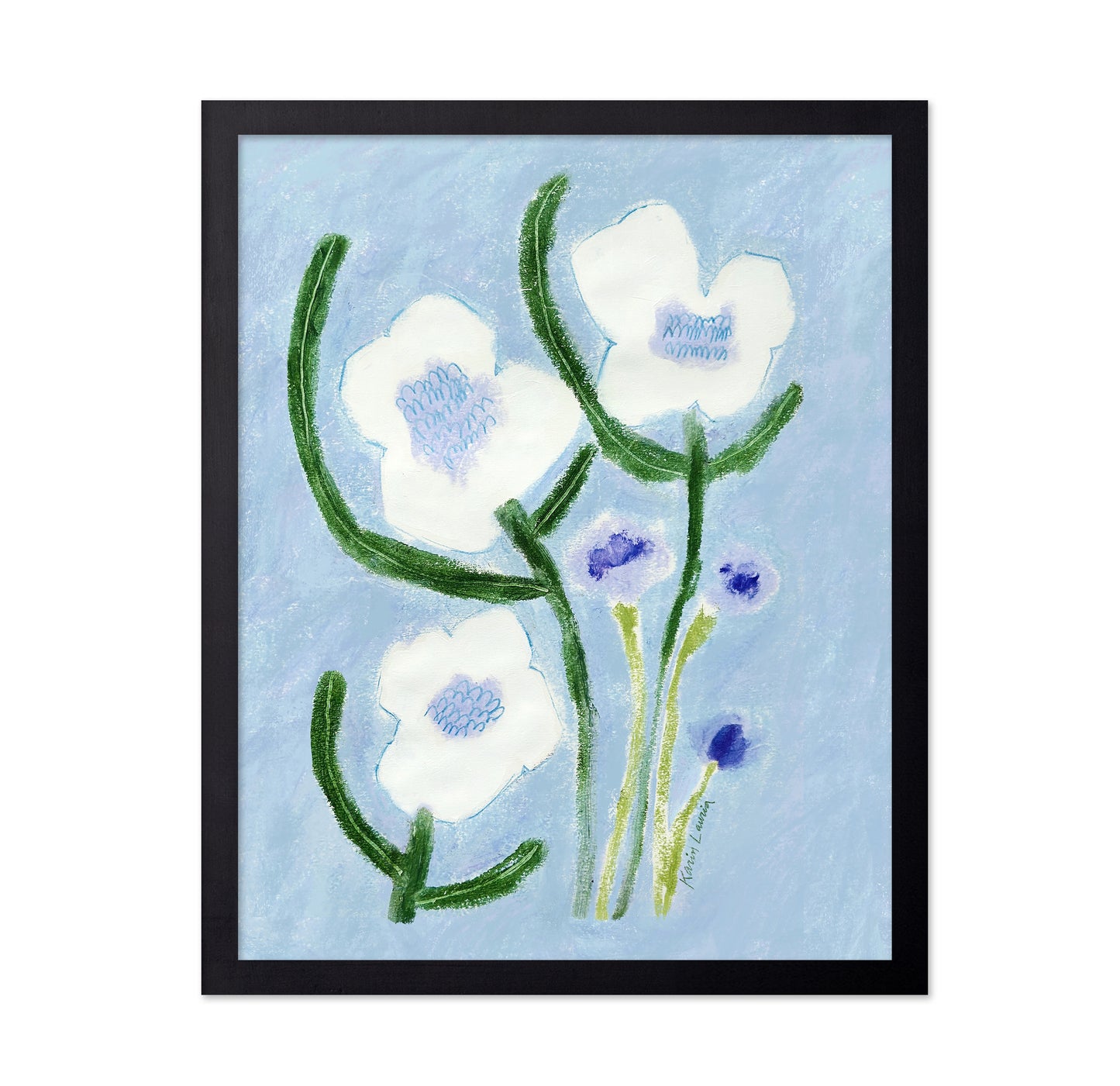 Hello White Flowers