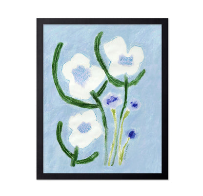 Hello White Flowers