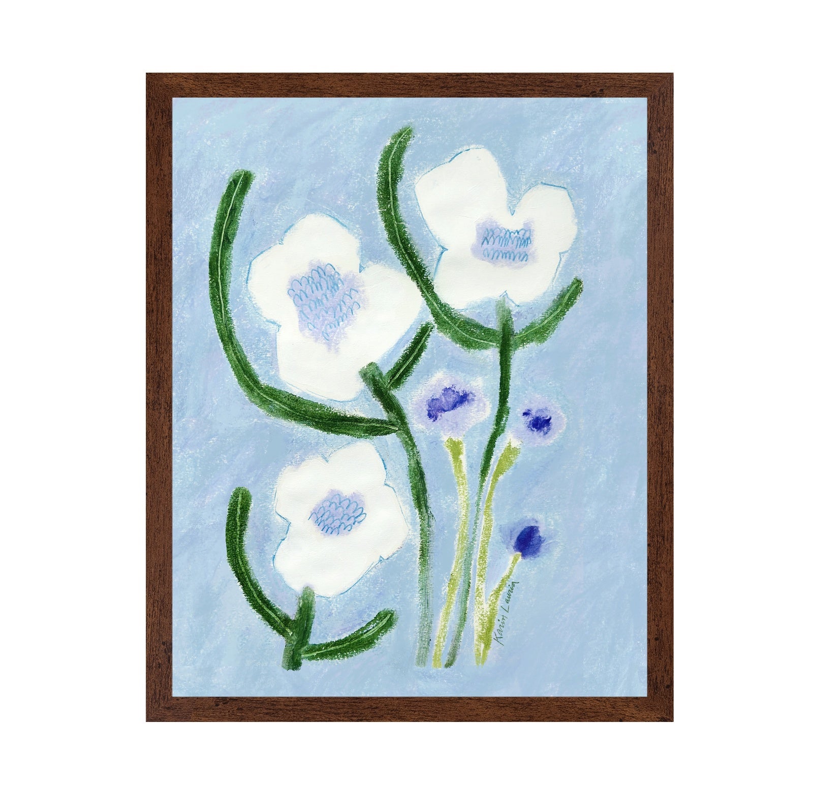 Hello White Flowers