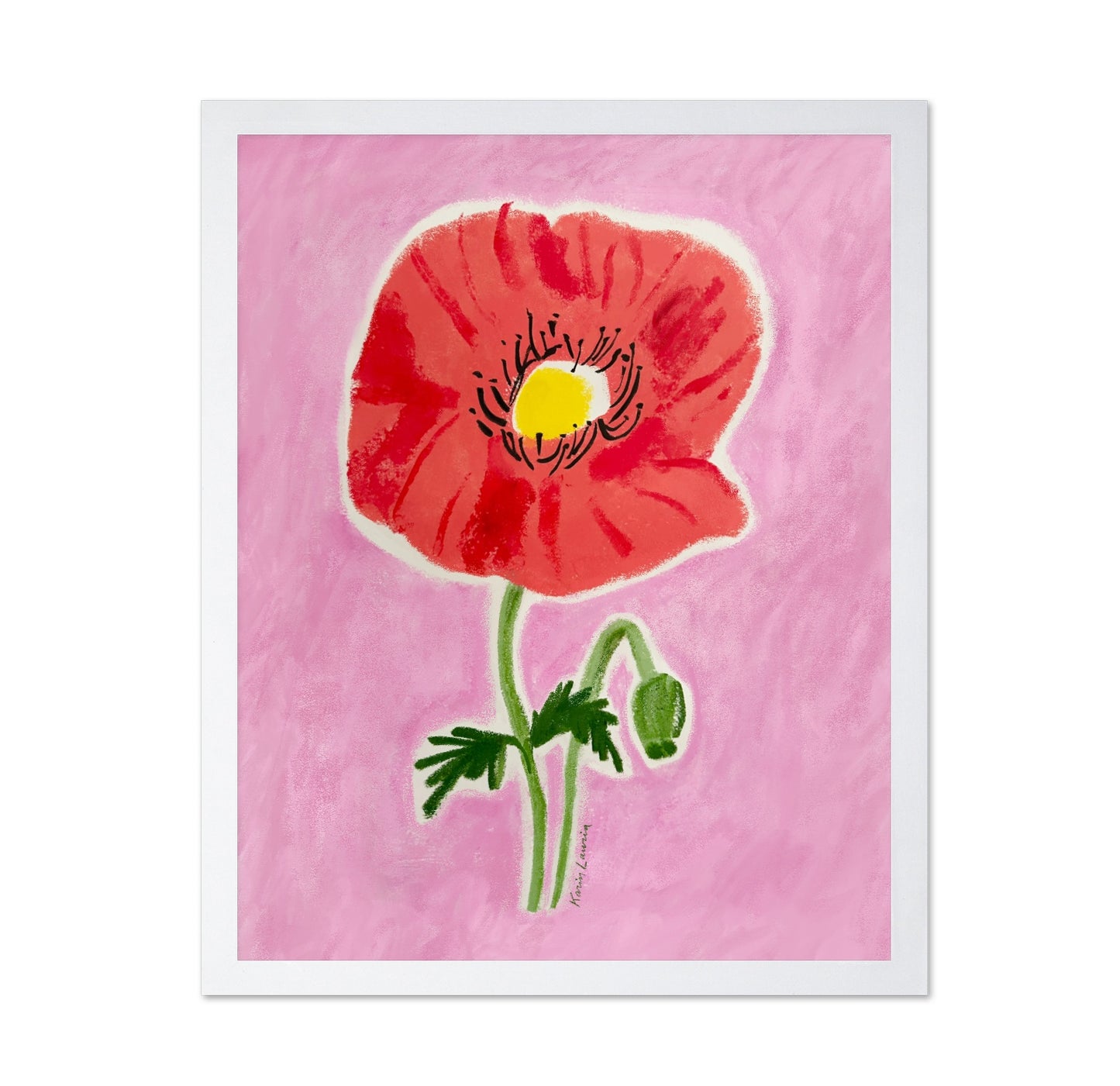 Big Red Poppy