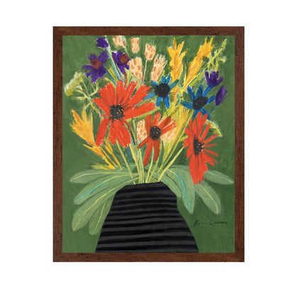 Multicolor Floral in Vase