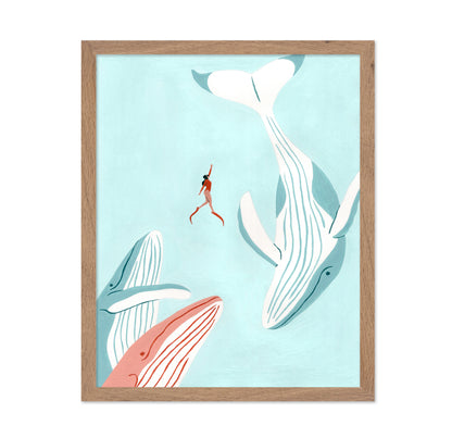 Swimming with Whales