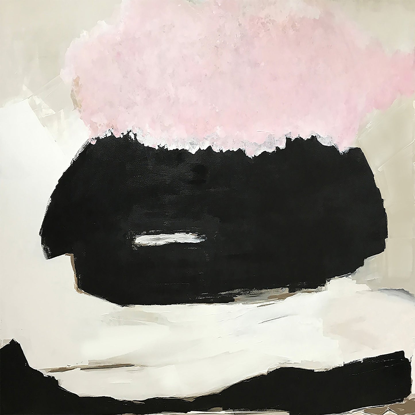 Pink Black Minimalist