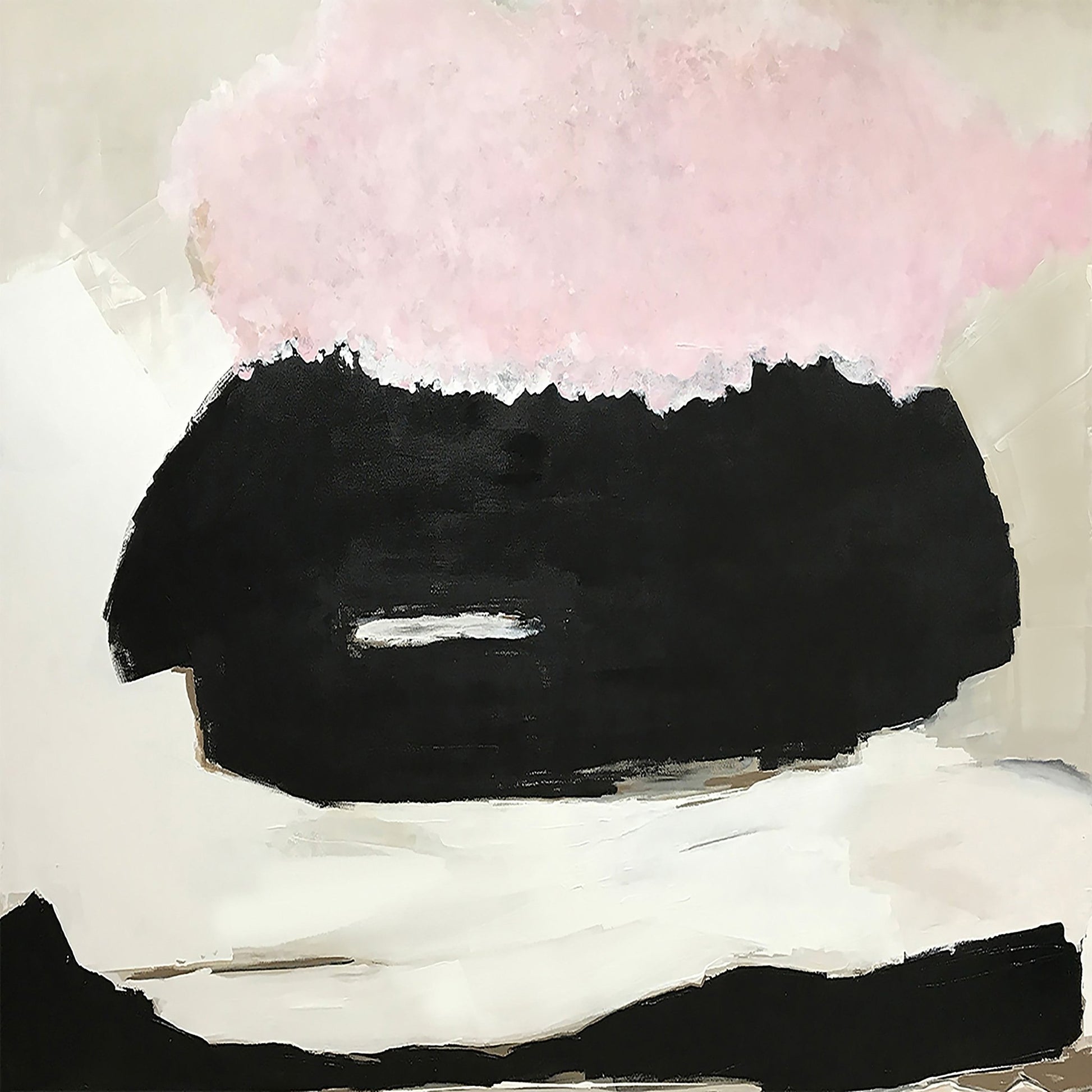 Pink Black Minimalist