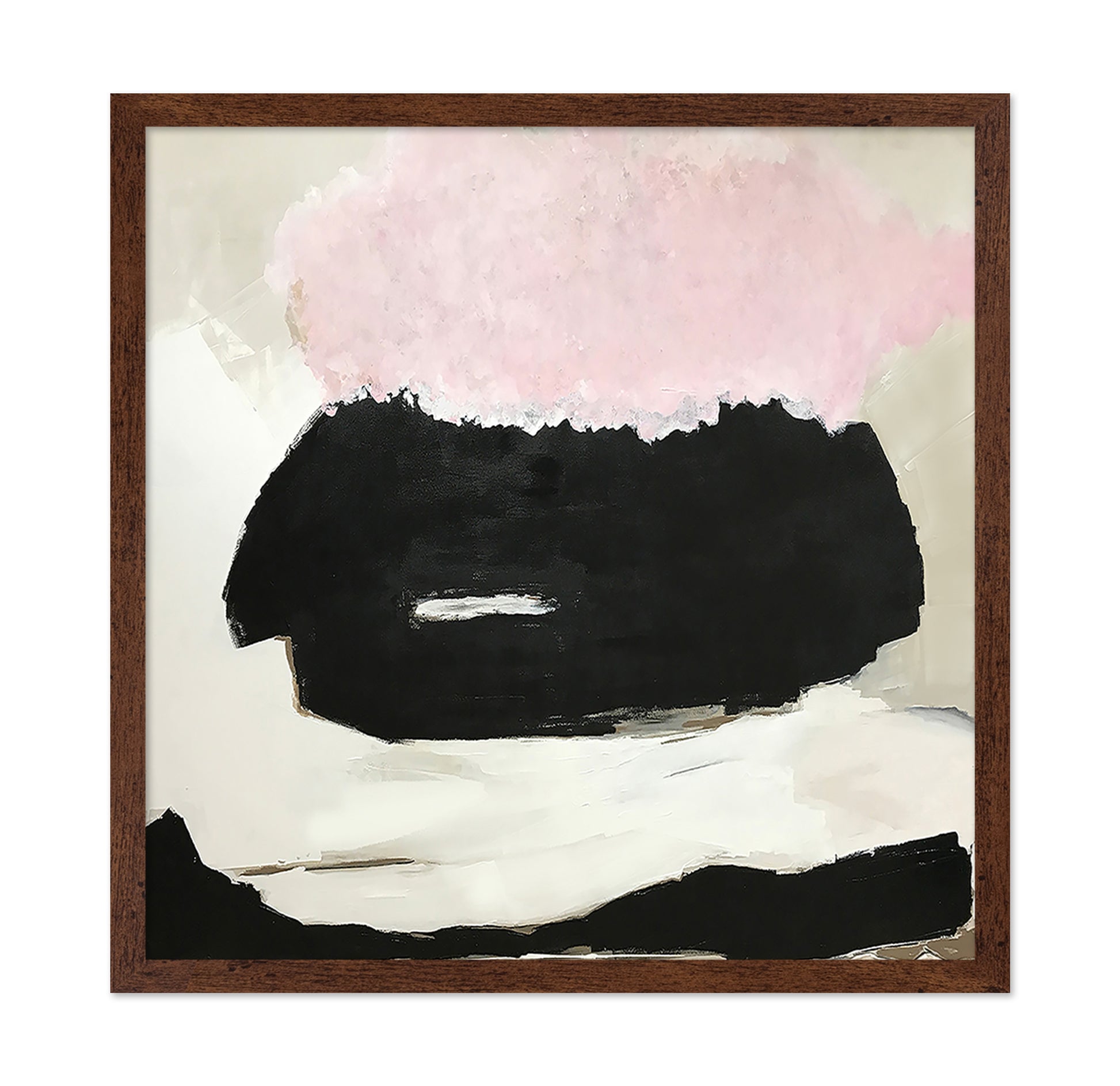 Pink Black Minimalist