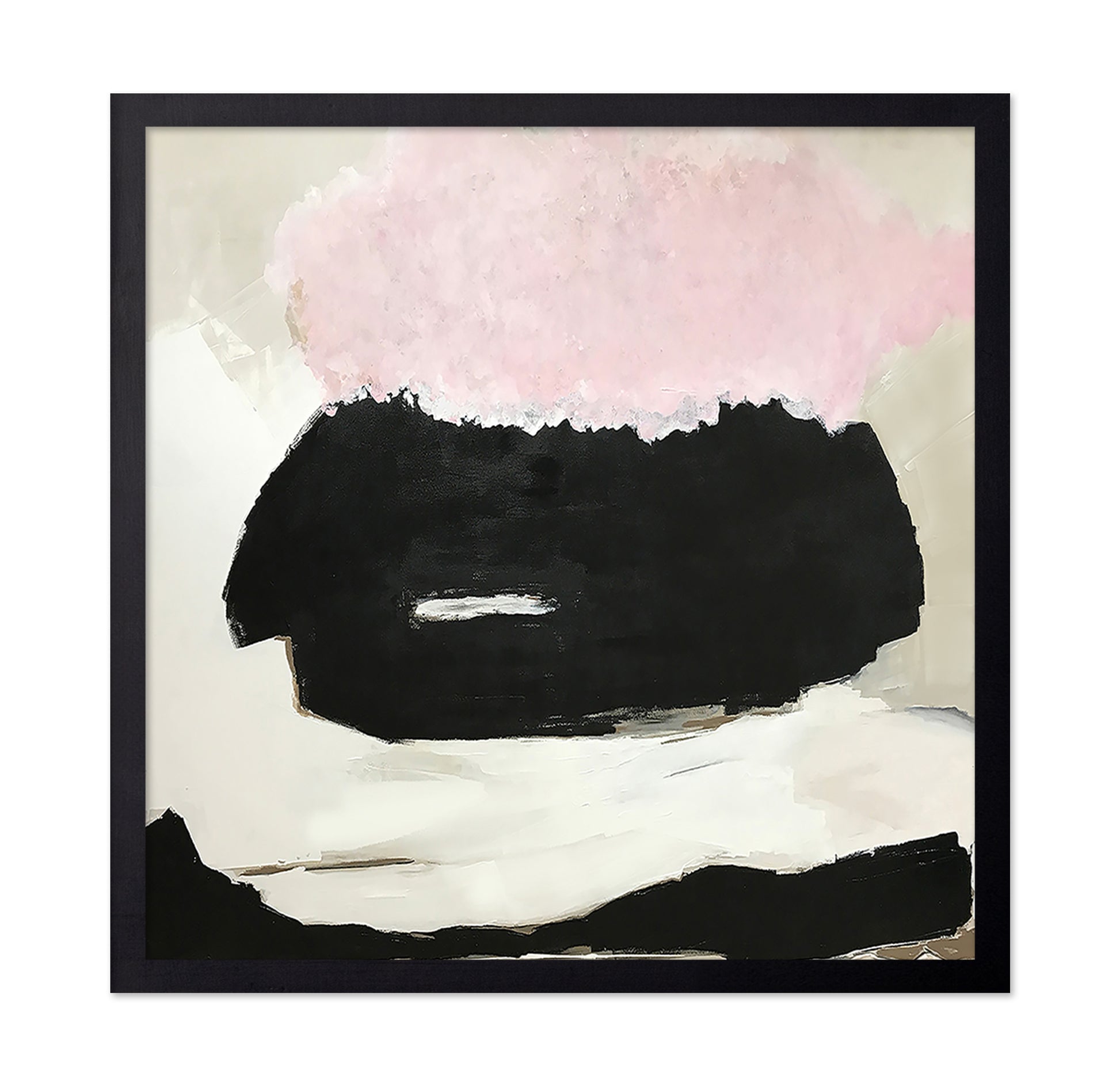 Pink Black Minimalist