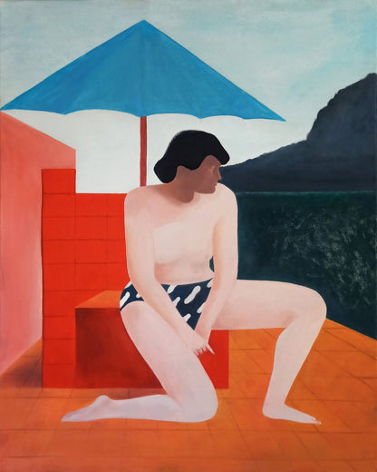 Woman by the Shore