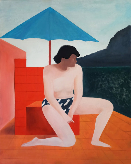Woman by the Shore