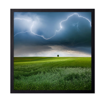 Storm Over Green Fields