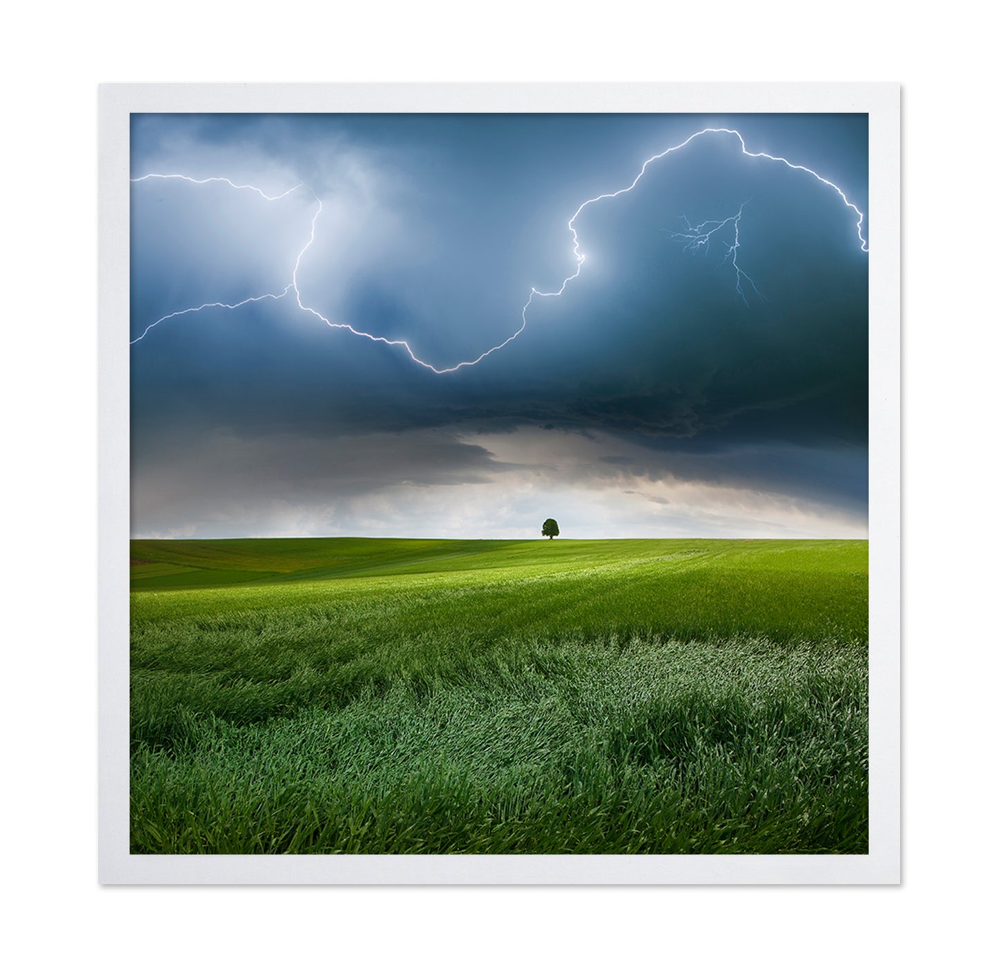 Storm Over Green Fields