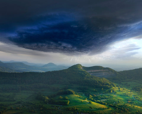 Storm Over Green Hills