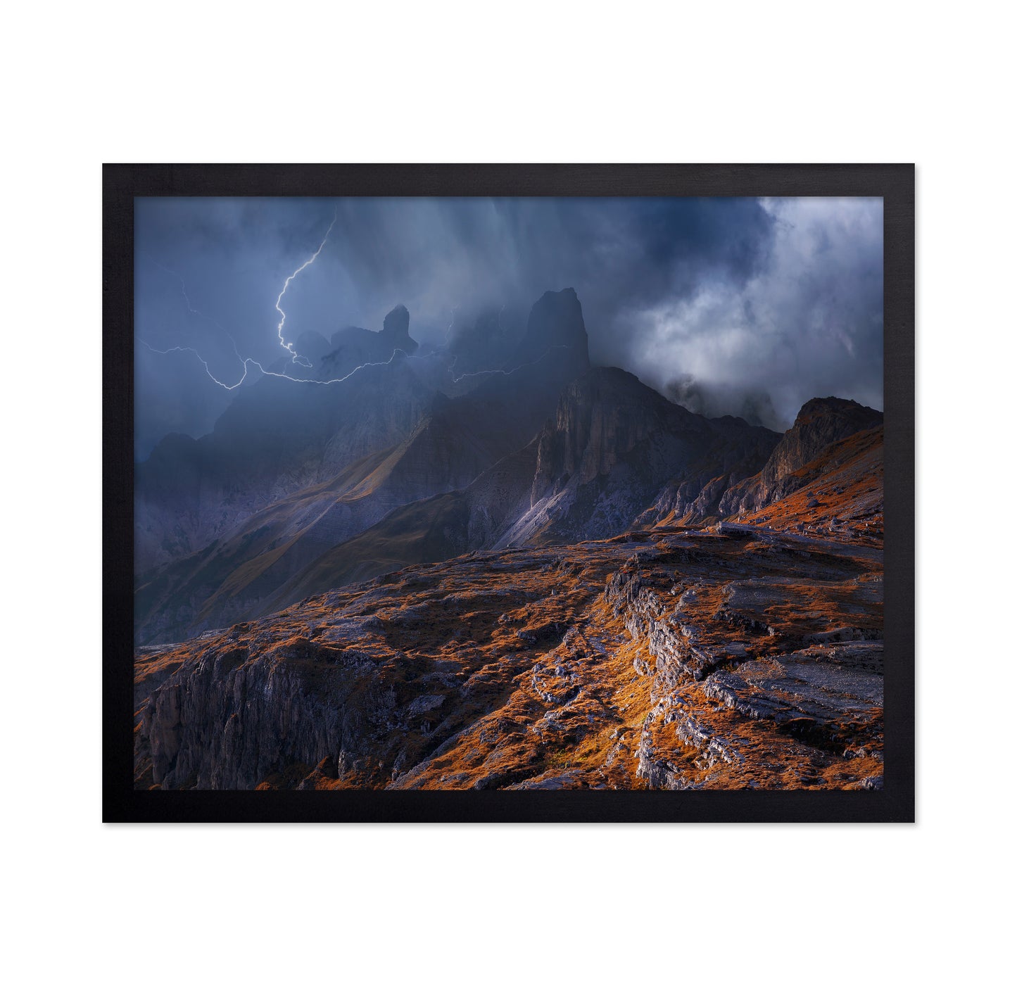 Lightning Mountain Storm