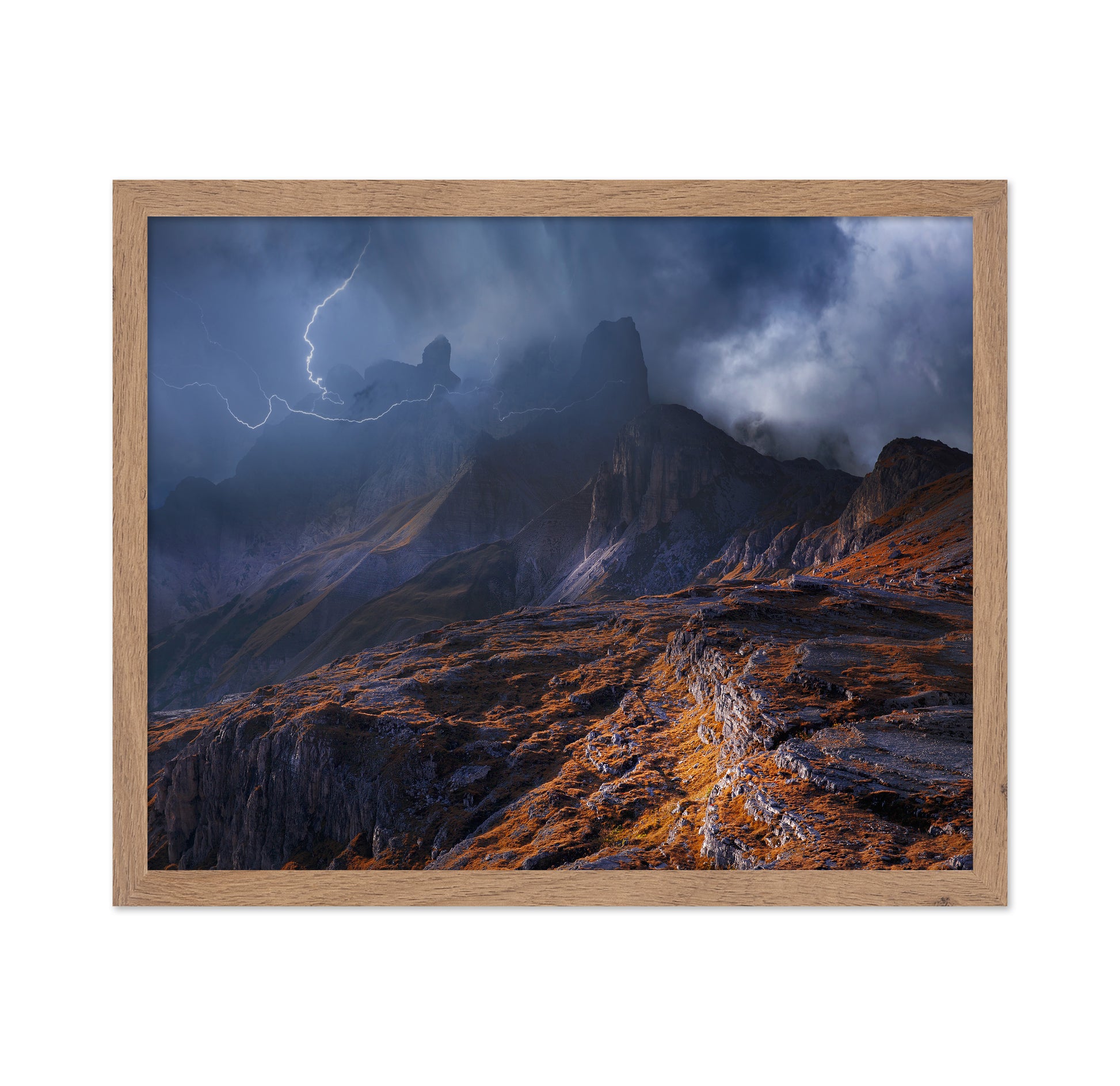 Lightning Mountain Storm