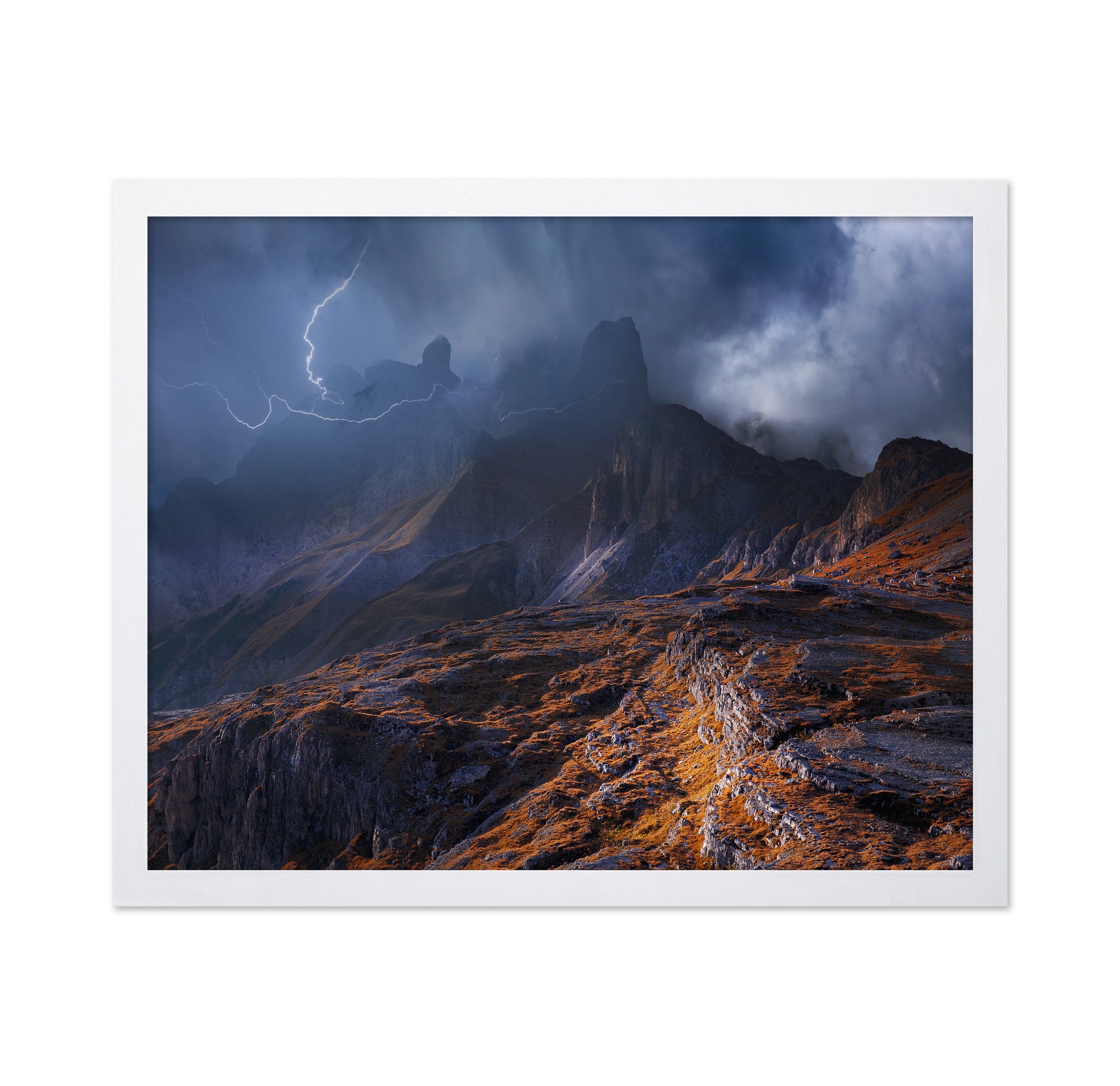 Lightning Mountain Storm