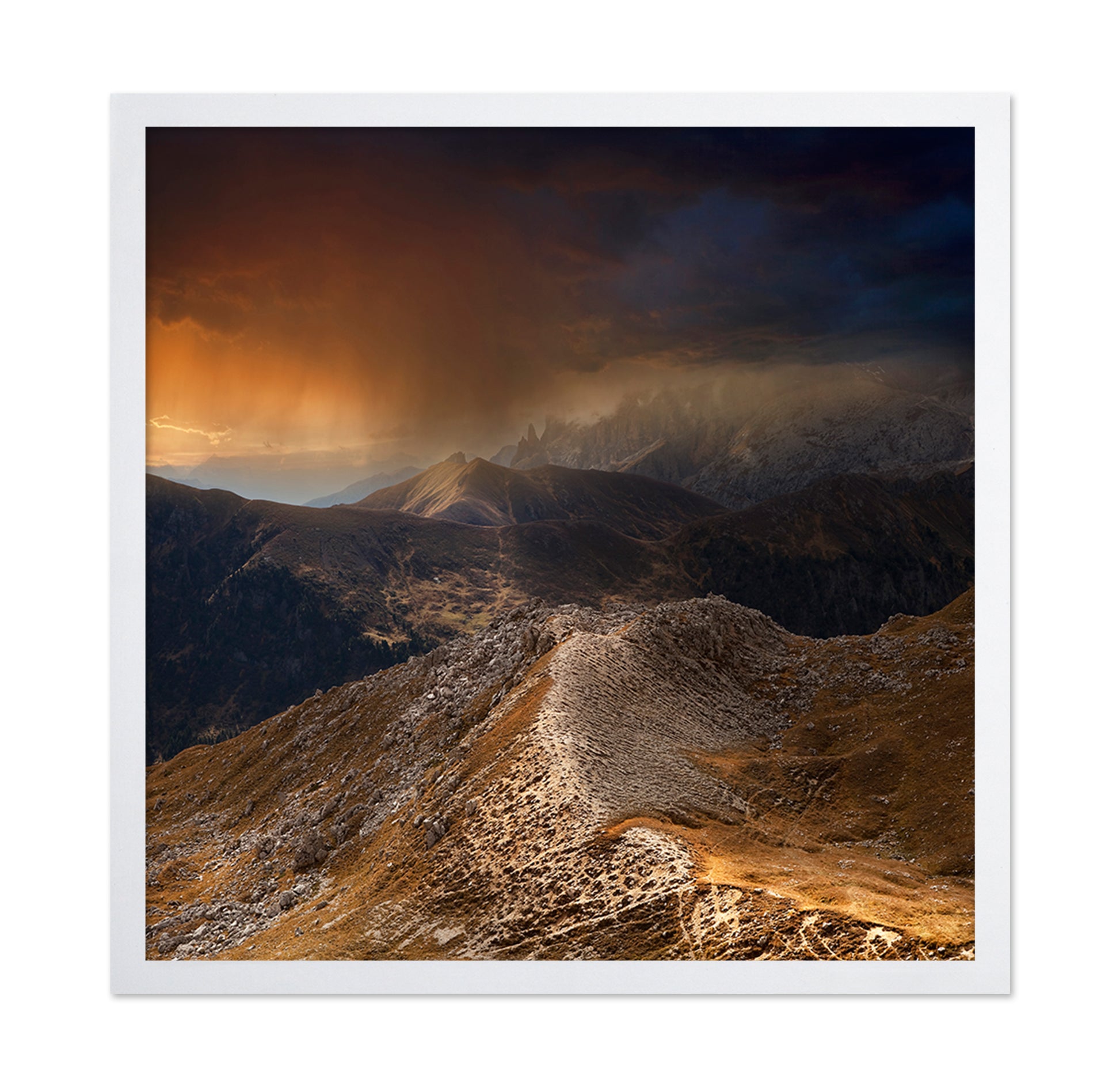 Storm Over Rocky Peaks