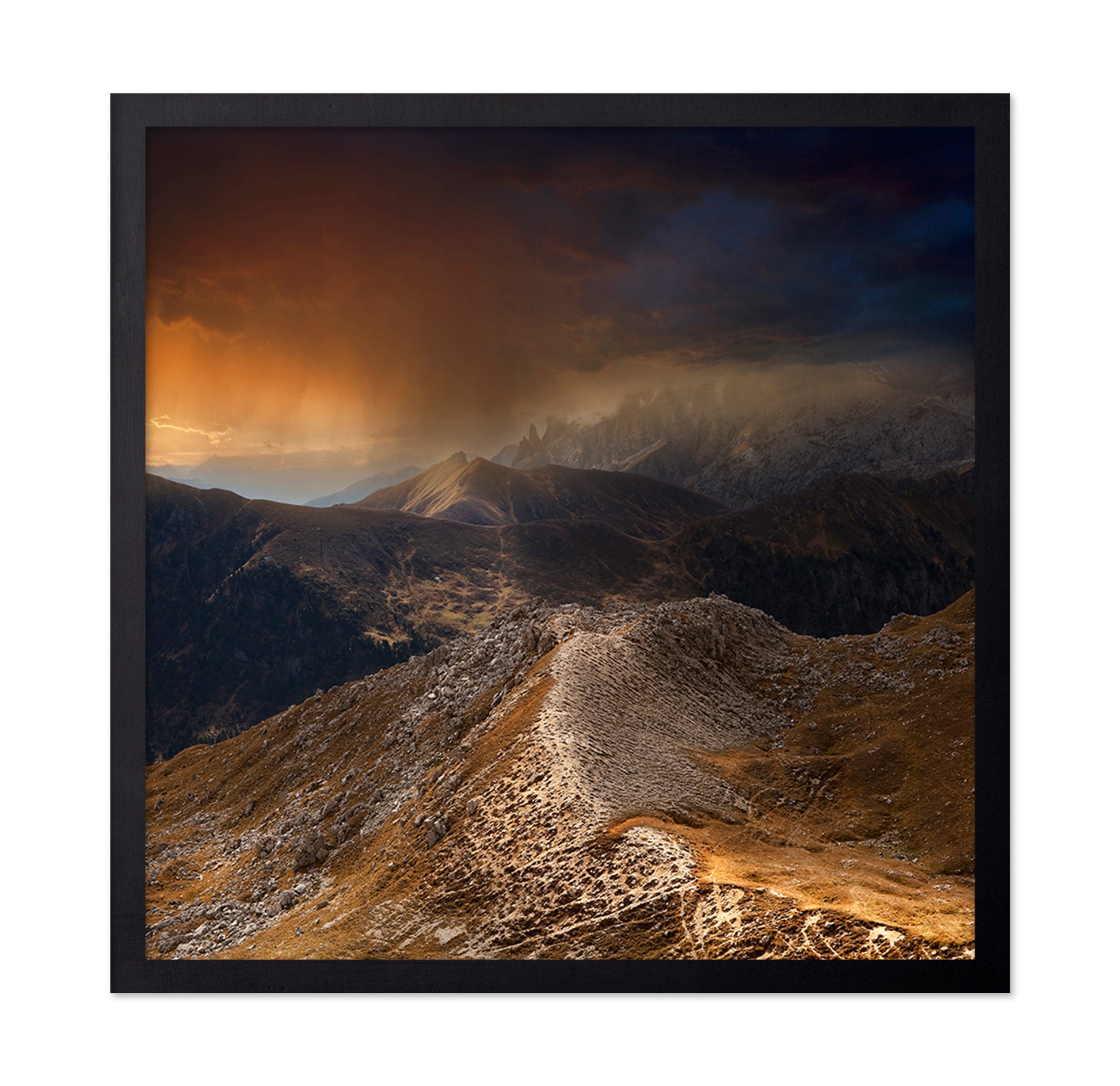 Storm Over Rocky Peaks