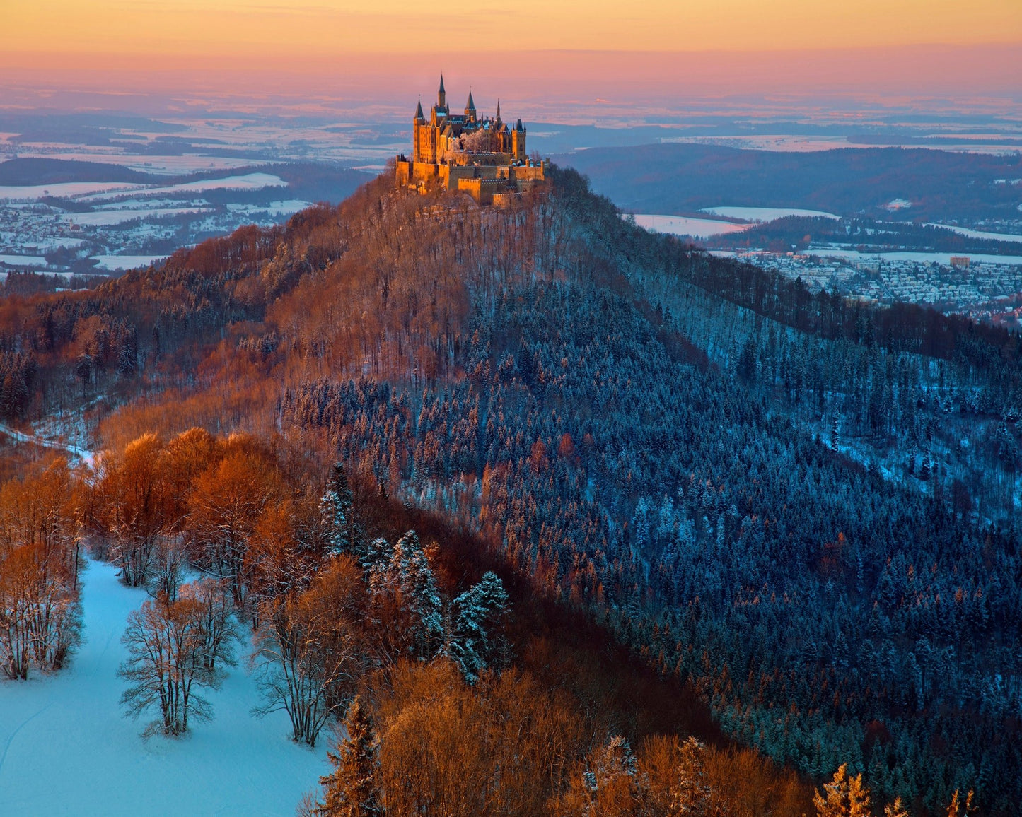 Hohenzollern In Winter Mood