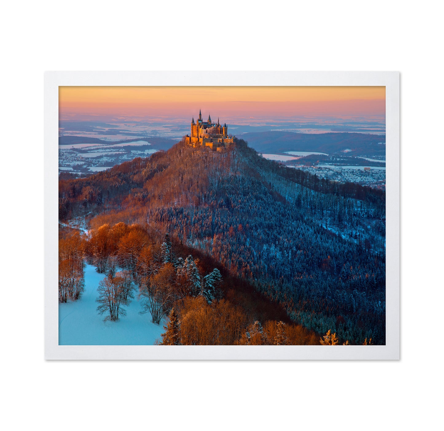 Hohenzollern In Winter Mood