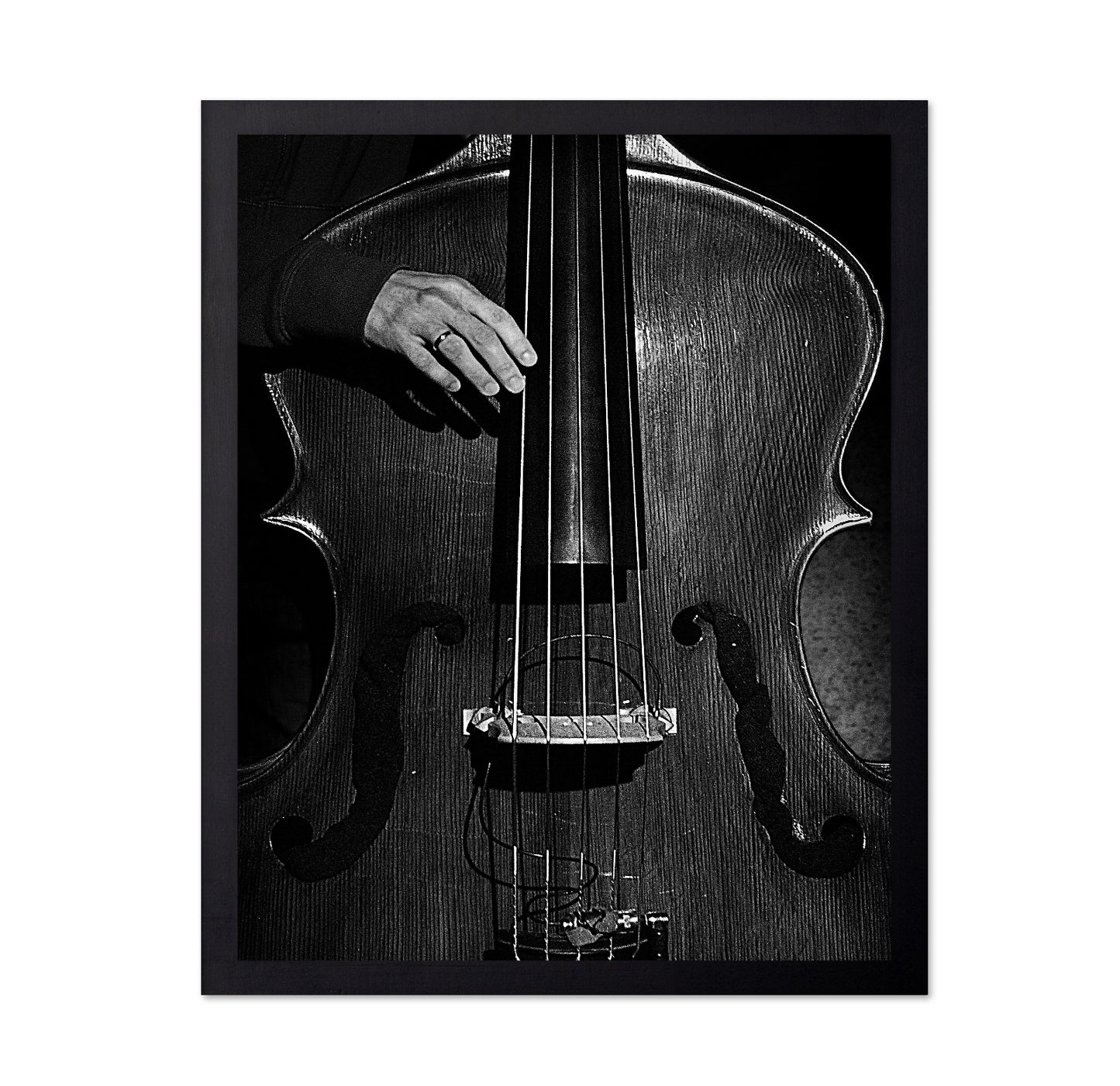Cello Player Closeup