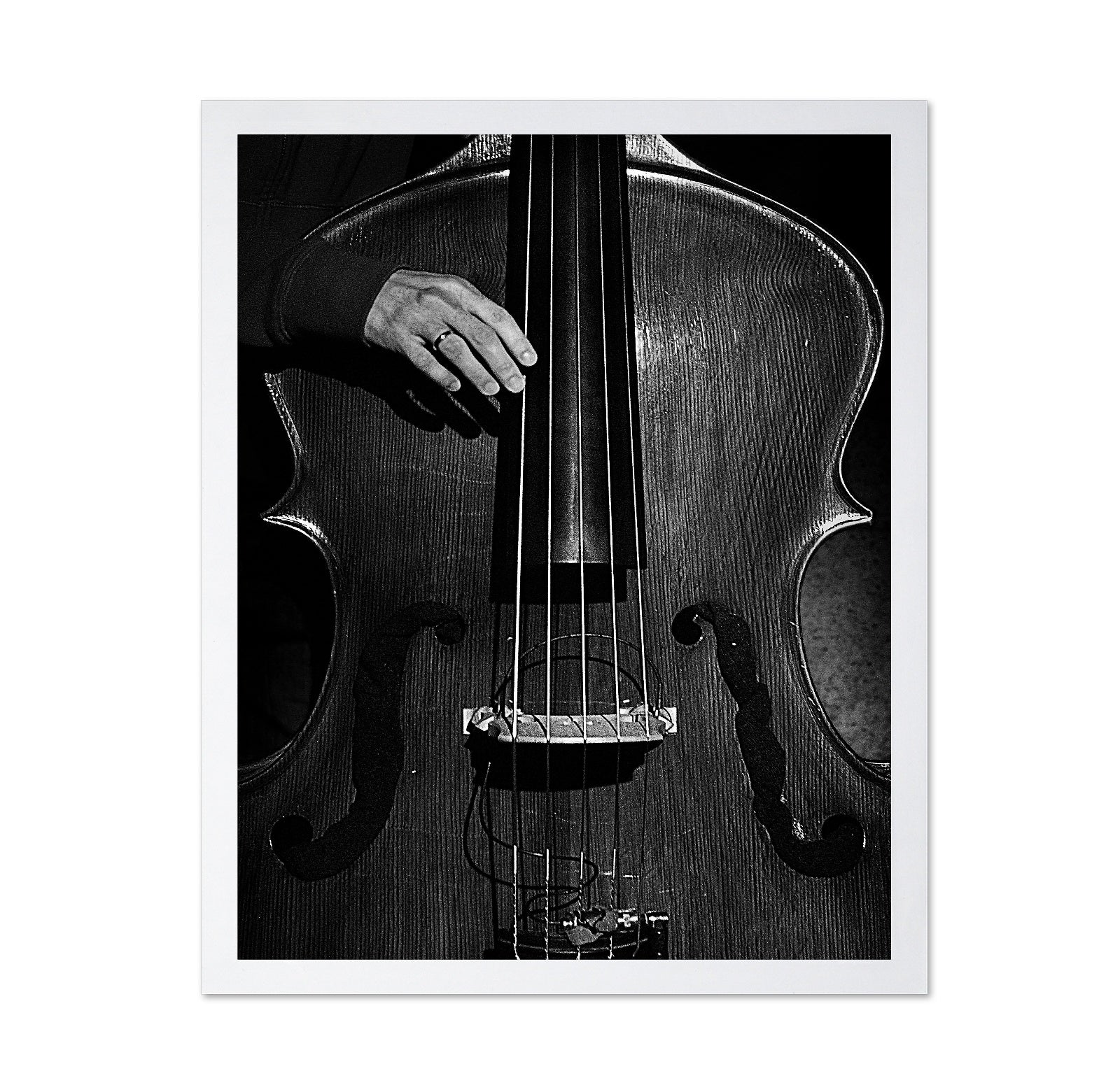 Cello Player Closeup
