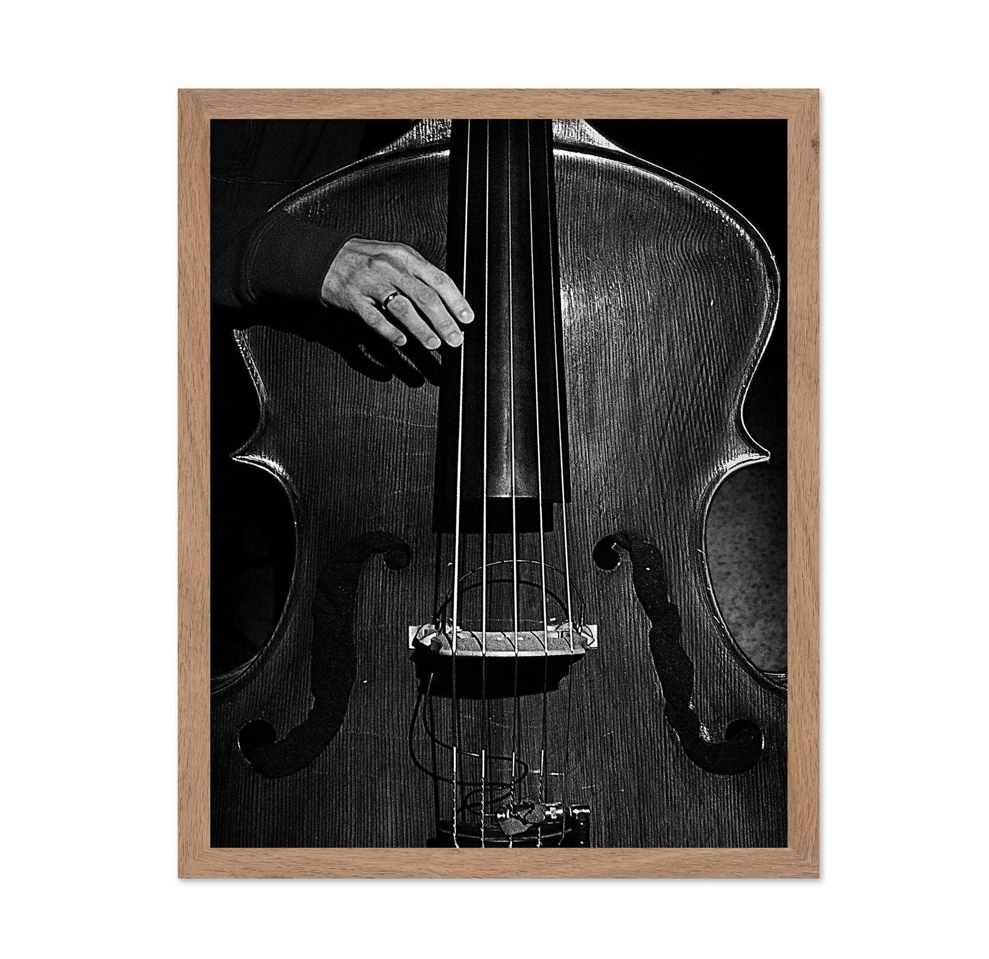 Cello Player Closeup