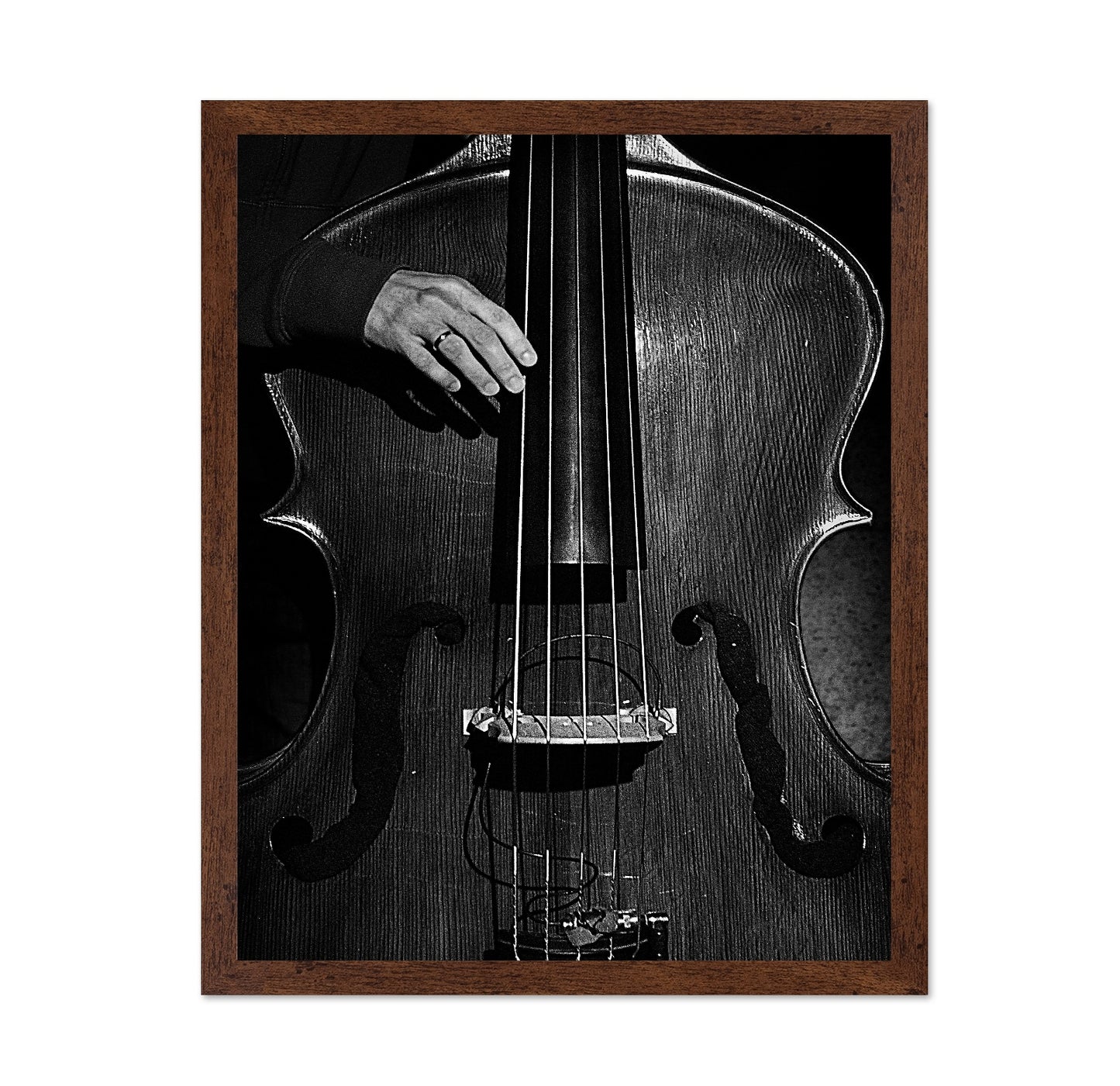 Cello Player Closeup