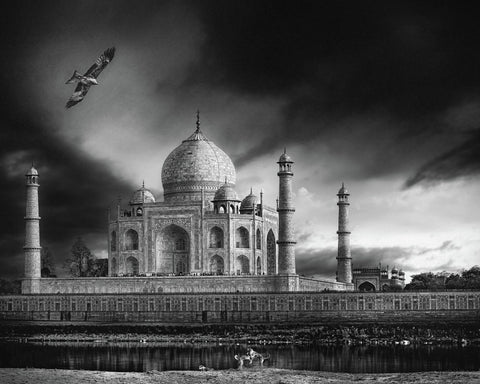 Taj Mahal River View