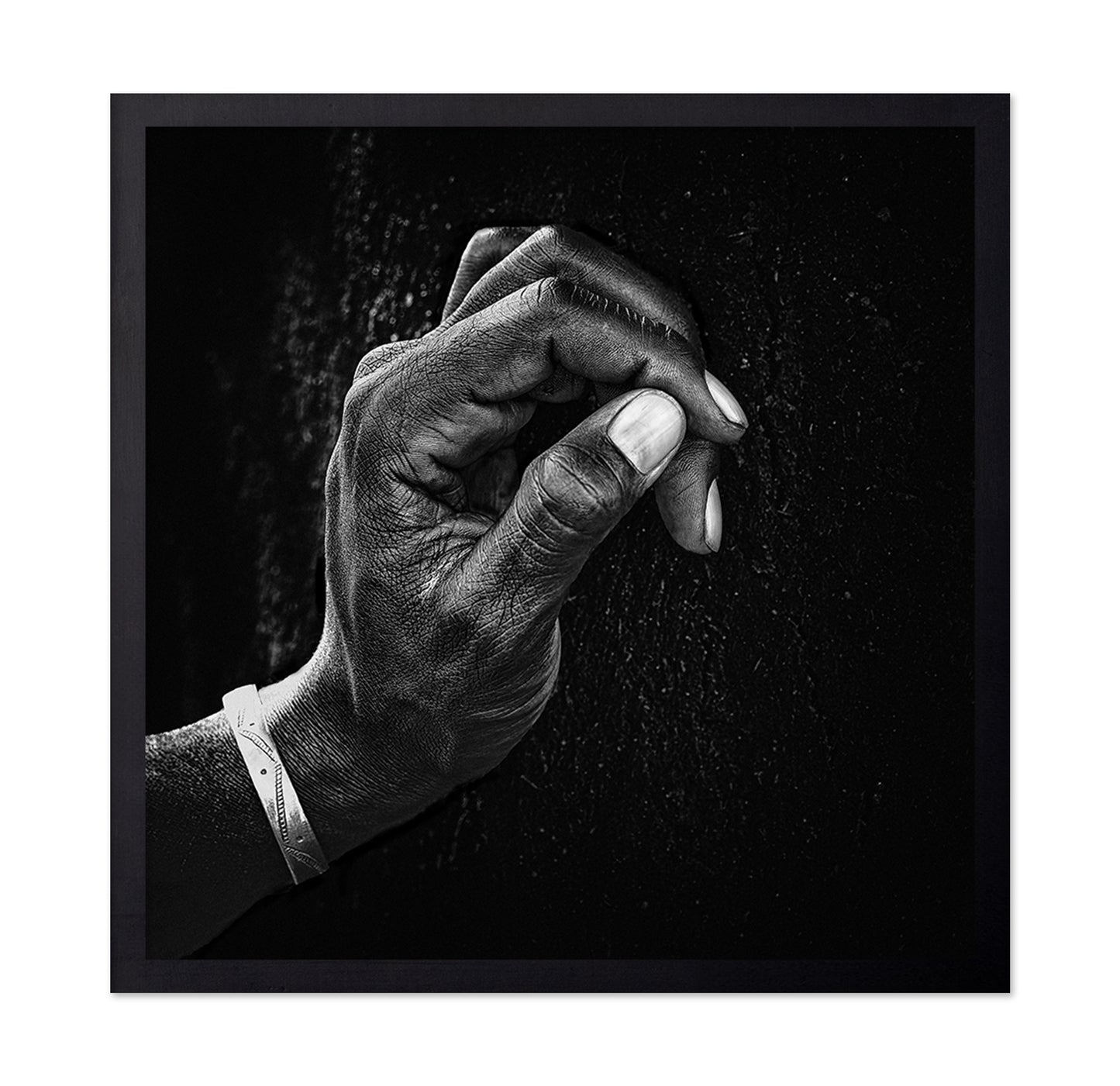 Hand Knocking On Door