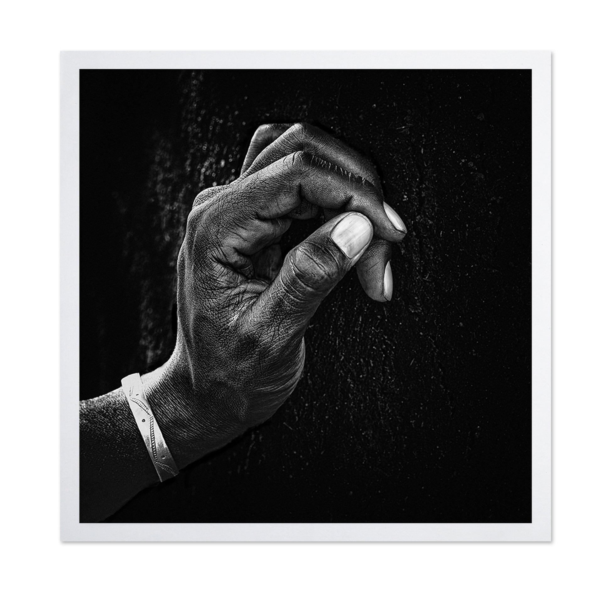 Hand Knocking On Door