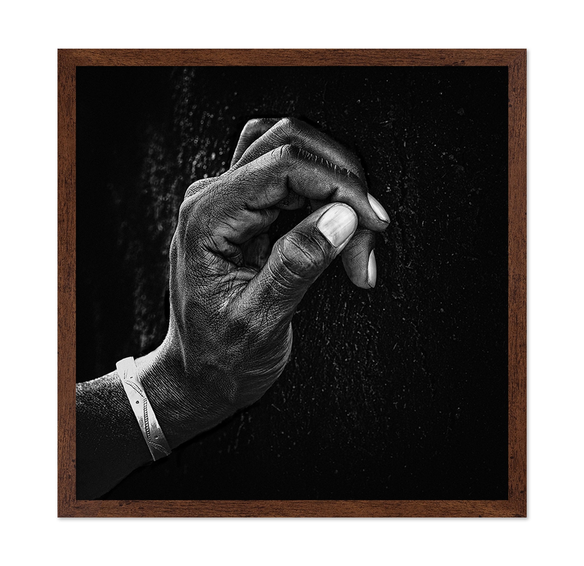 Hand Knocking On Door