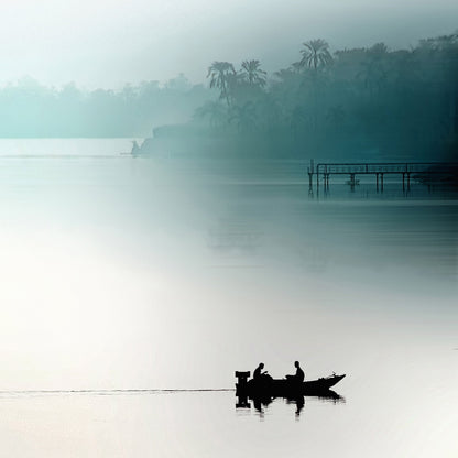 Boat On Nile Sunrise