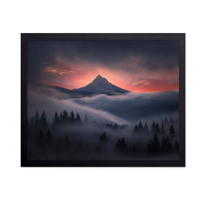 Misty Mountain Sunrise