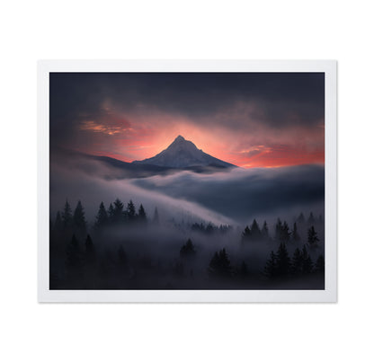 Misty Mountain Sunrise