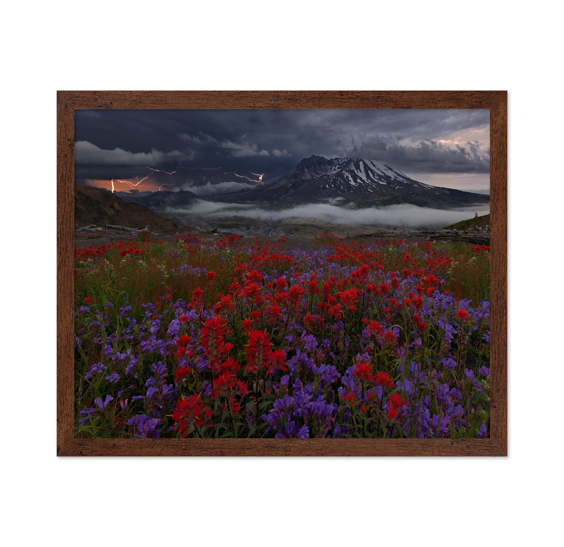 Storm Over Wildflower Mountain