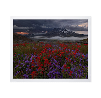 Storm Over Wildflower Mountain