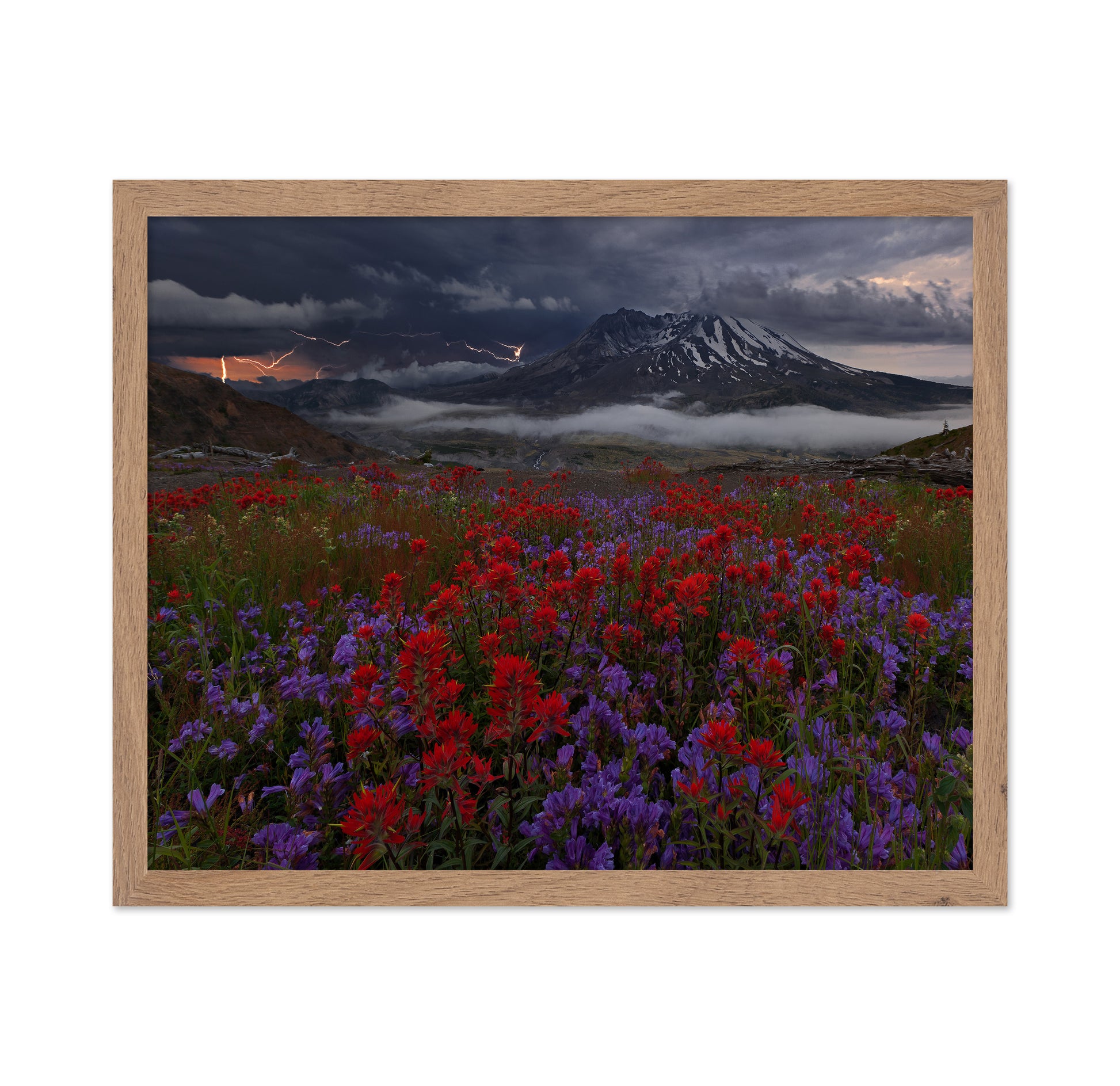 Storm Over Wildflower Mountain