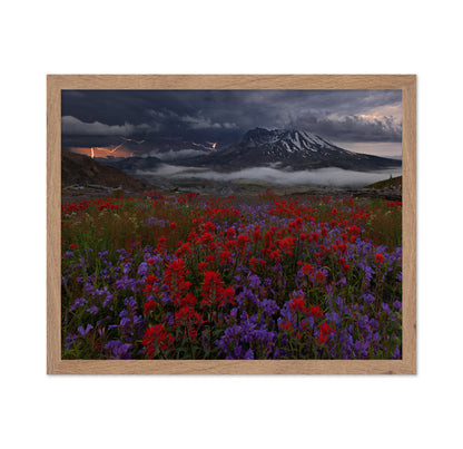 Storm Over Wildflower Mountain