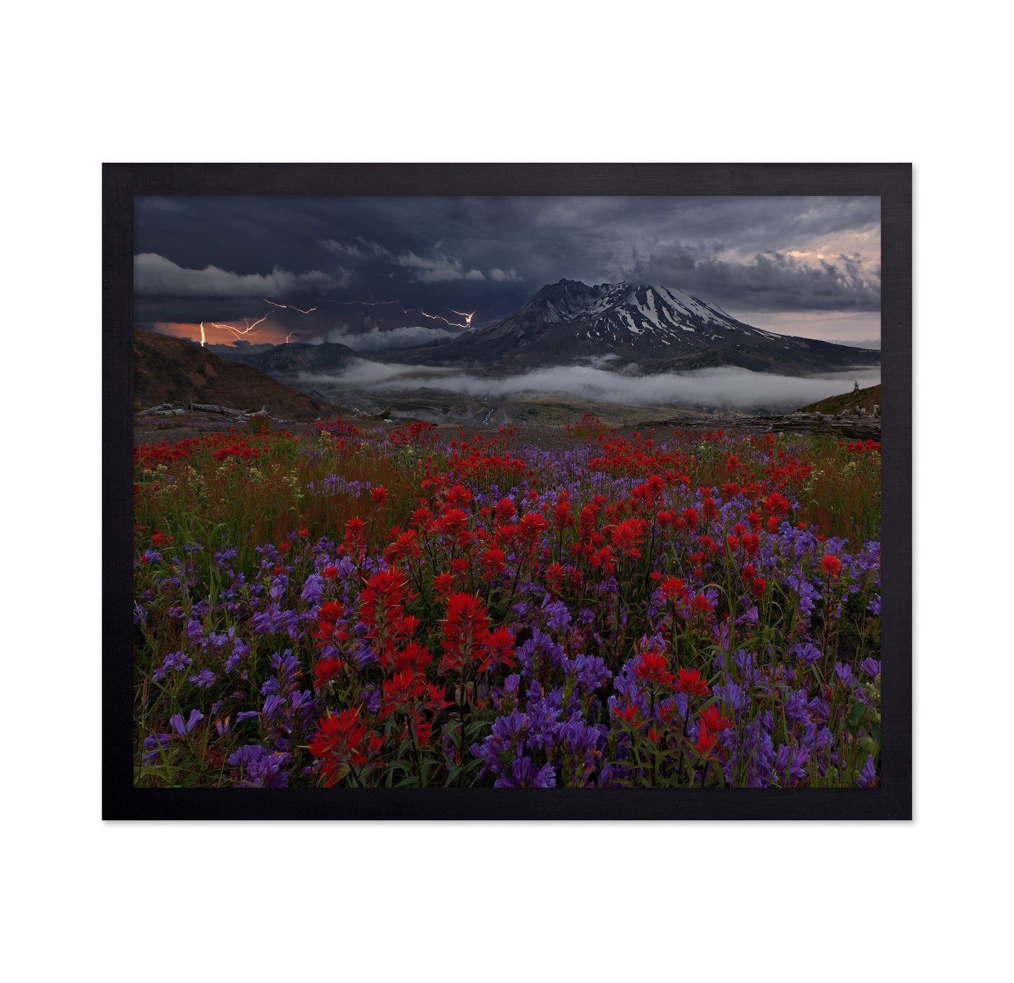 Storm Over Wildflower Mountain