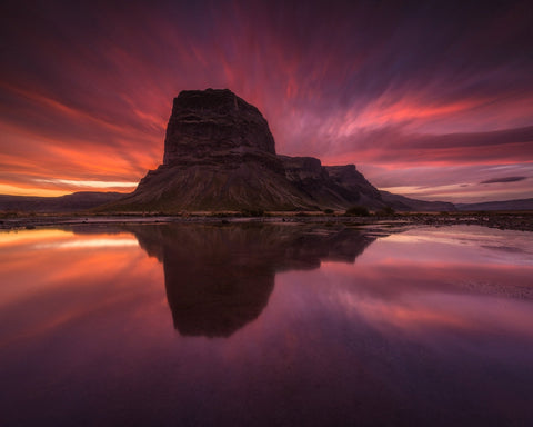 L�magn�pur Mountain Reflection