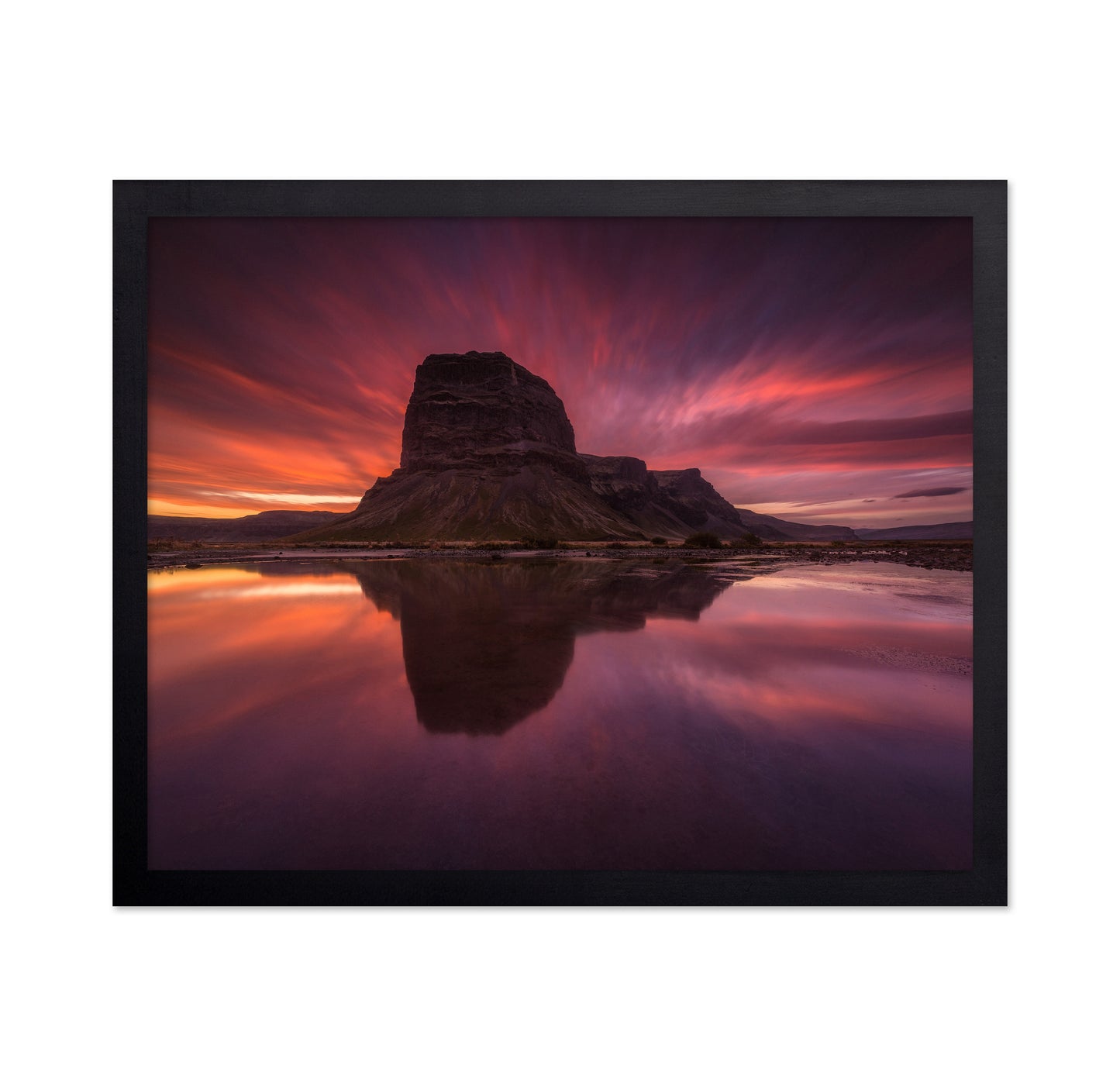 L�magn�pur Mountain Reflection